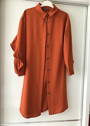 Kiremit rengi tunik