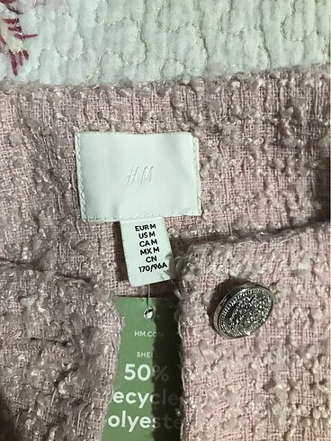 H&M H&M Pembe Blazer Ceket