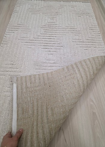 Bej  Modern Desenli Halı - Görsel 3