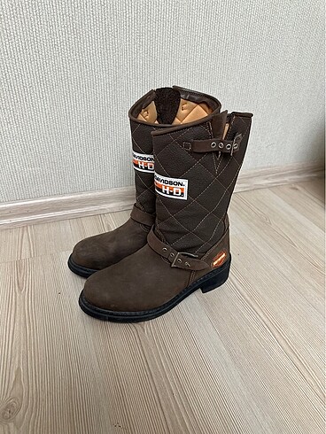 41 Beden Harley davidson kahverengi bot