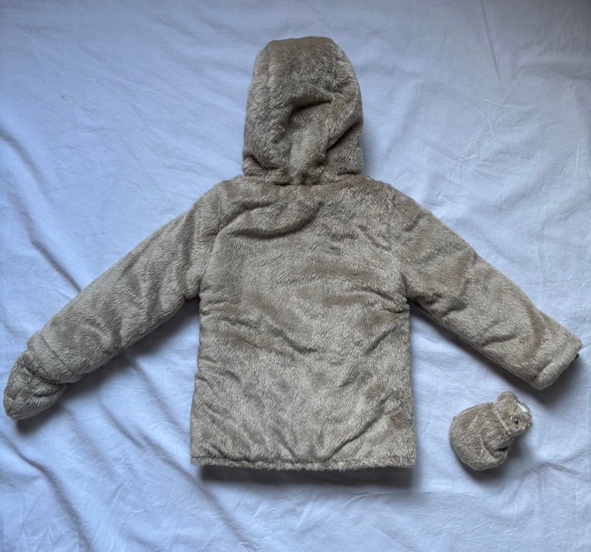 Kanz peluş mont 2 kere giyildi - Görsel 2