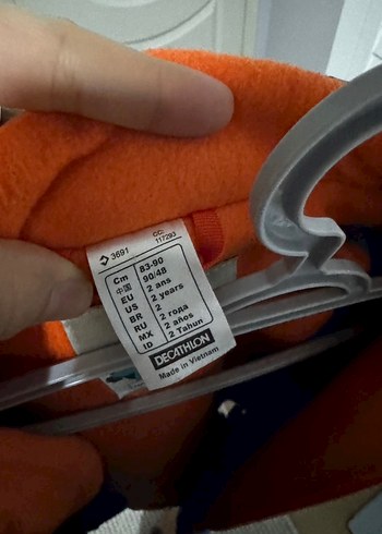 Decathlon Astronot Kar tulumu 1-2 yaş - Görsel 4