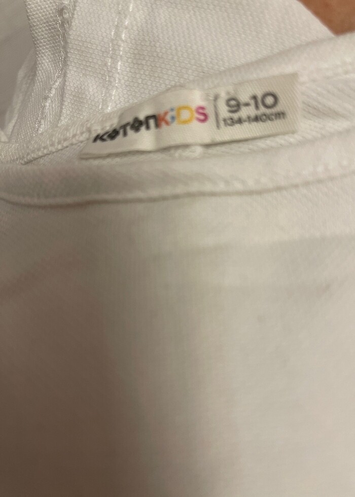 10 yaş 140 cm beyaz kapri alt üst - Görsel 5