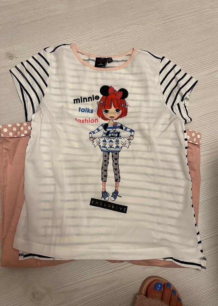 Kapri ve bluz 9-10 yaş - Görsel 4