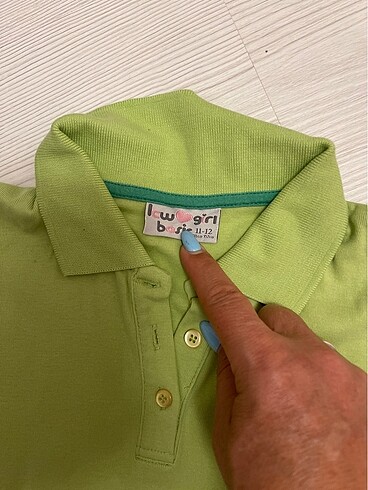 11-12 yaş kapri ve Polo yaka tişört - Görsel 6