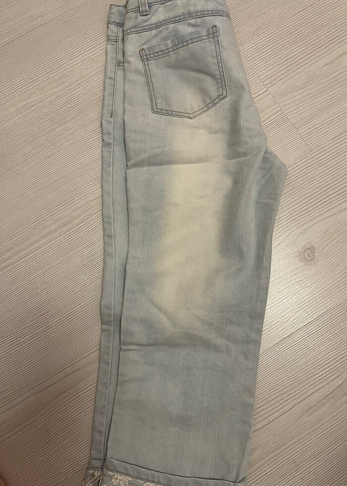 11-12 yaş kapri ve Polo yaka tişört - Görsel 2