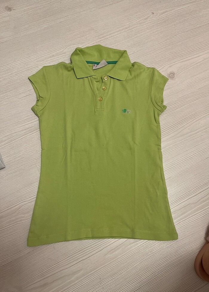 11-12 yaş kapri ve Polo yaka tişört - Görsel 5