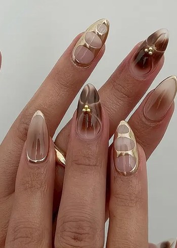 Nail art takma tırnak seti