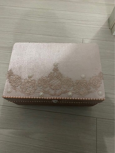 diğer Beden çeşitli Renk 3lü takım makyaj sandığı