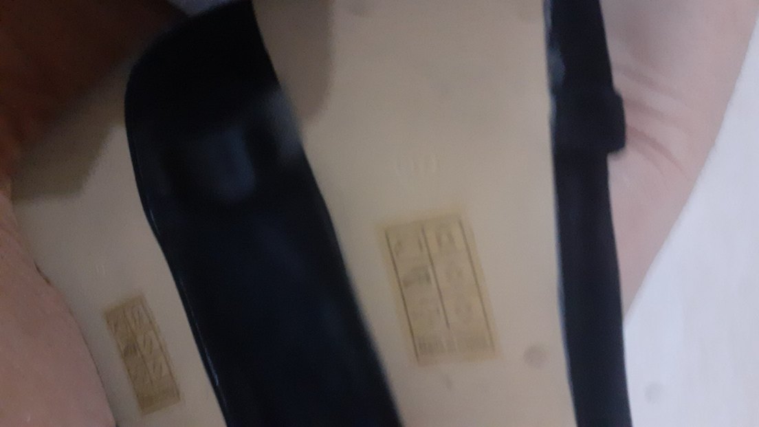 Klasik Siyah Tokalı Stiletto - Görsel 4