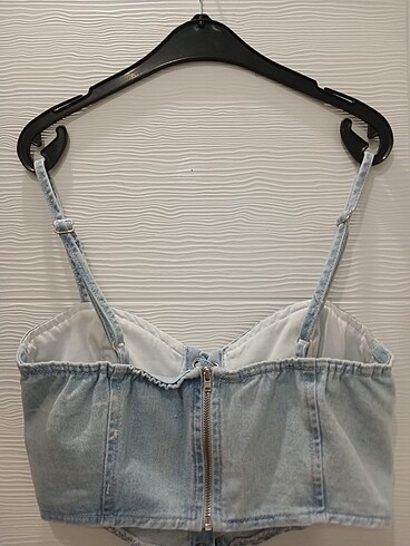Bershka BERSHKA ASKILI KOT BLUZ-CROP