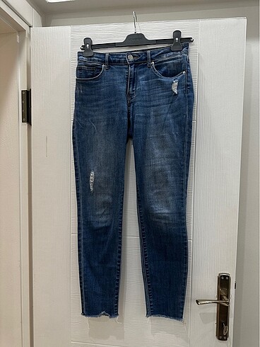 H&M H&M KOT PANTOLON- H&M JEAN