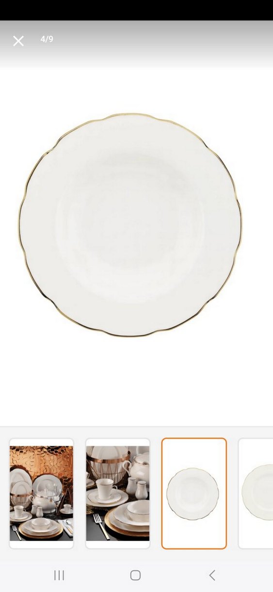 12 kişilik porselen yemek takım - Görsel 3