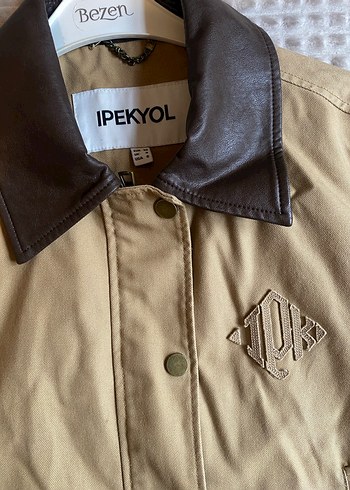 Düğmeli Camel Rengi Kadın Yün Ceket - Görsel 5