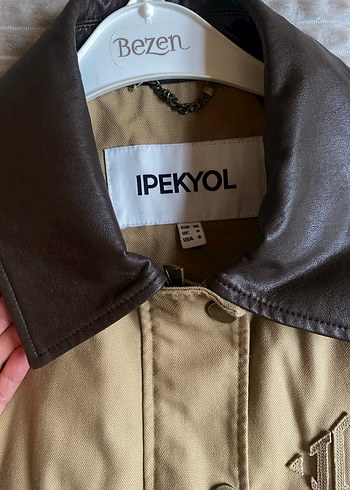 Düğmeli Camel Rengi Kadın Yün Ceket - Görsel 6