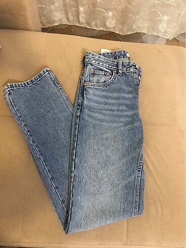 Pull@bear straight uzun jean