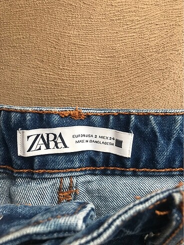 xs Beden Zara jean şort