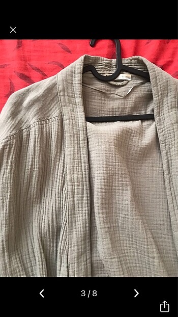 s Beden Pull&Bear haki kimono oversize