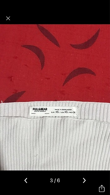 s Beden Pull&bear triko crop bluz
