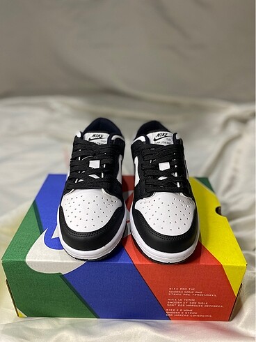 38 Beden siyah Renk Nike Dunk Low Panda