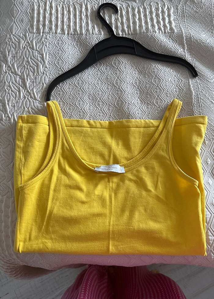 İnce askılı basic tshirt - Görsel 4