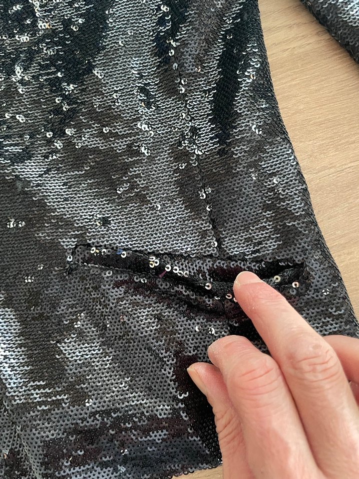 Siyah Parlak Deri Kadın Ceket - Görsel 4