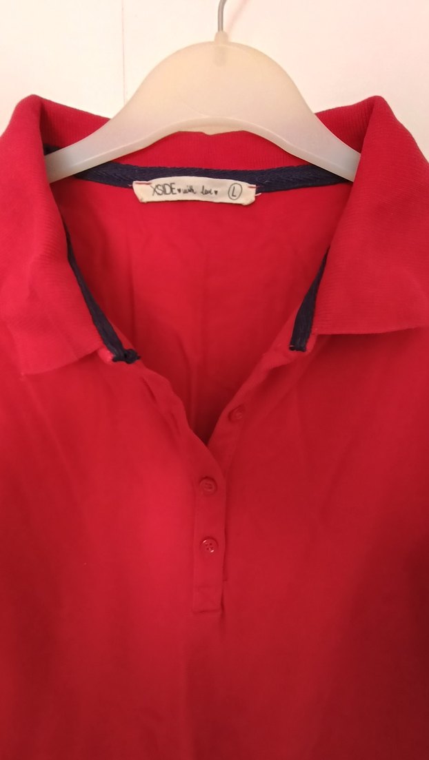 Kırmızı Uzun Kollu Lacoste - Görsel 2