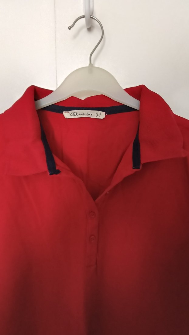 Kırmızı Uzun Kollu Lacoste - Görsel 3