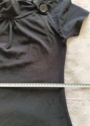 Düğme Detaylı ADL Siyah Midi Goth Kadın Elbise - Görsel 7