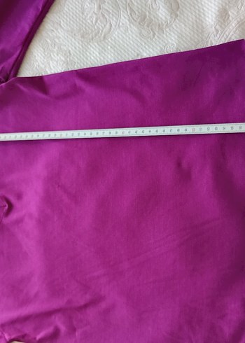 Mor V Yakalı Kadın İnce Triko - Görsel 7