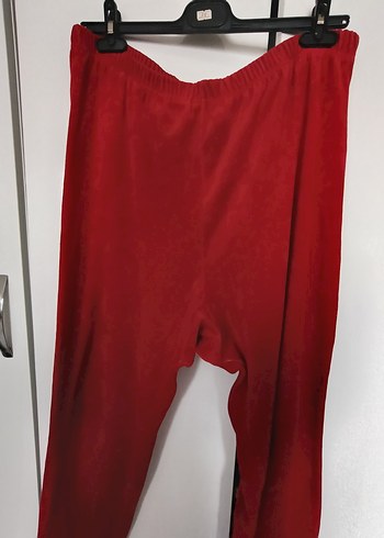 Kırmızı Hamile Eşofman Altı Rahat Kesim - Görsel 2