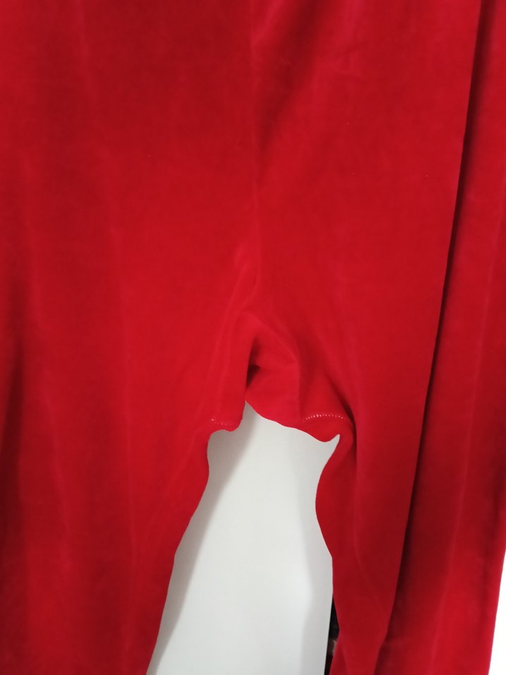 Kırmızı Hamile Eşofman Altı Rahat Kesim - Görsel 3