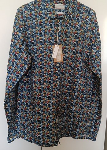 Çiçek Desenli Uzun Kollu Erkek Gömlek - Görsel 7