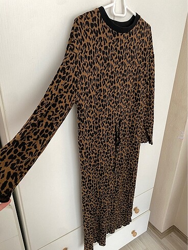 Quzu Leopar elbise