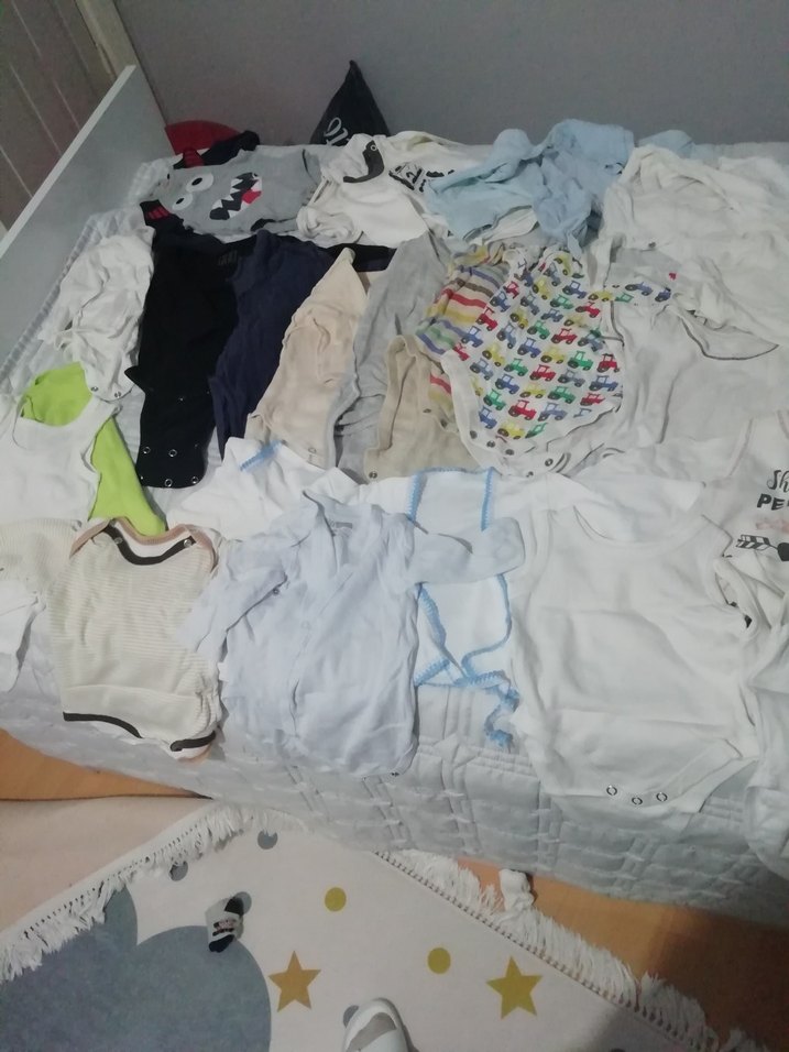 Çok Renkli Pamuklu Bebek Bodyıtçıtlı - Görsel 3