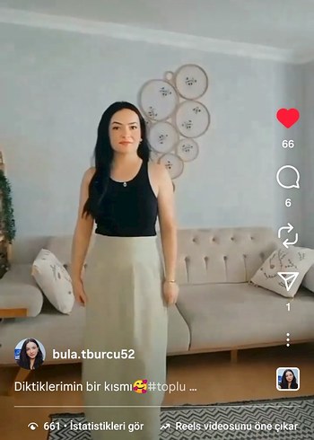 Diğer Turkuaz uzun Kadın Pamuk Etek