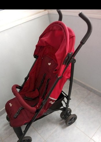 Koyu Kırmızı Joie Bebek Arabası - Görsel 3