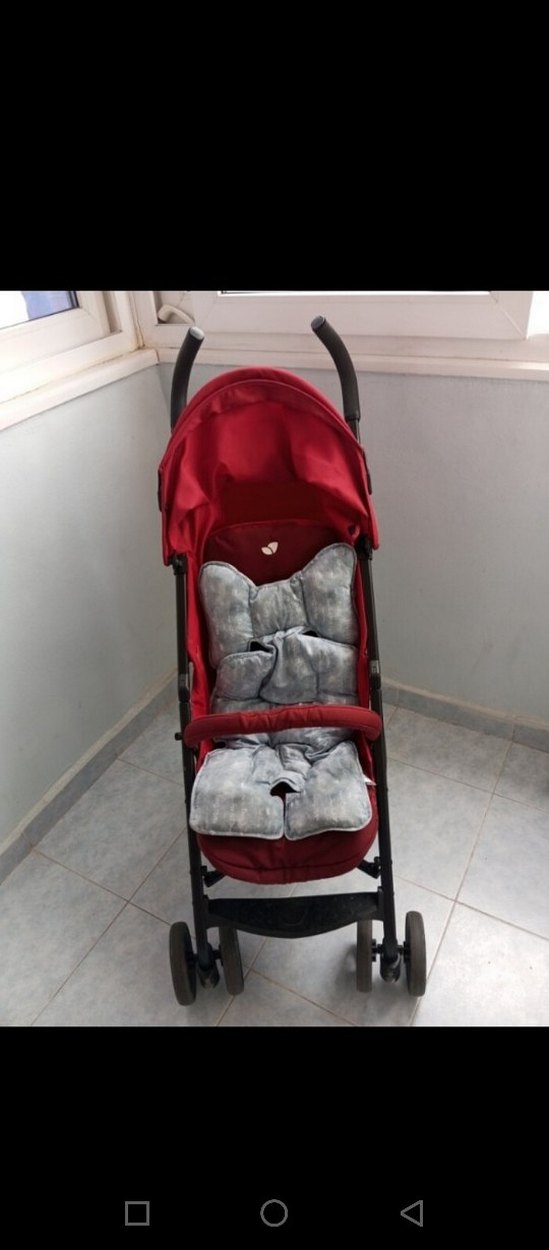 Koyu Kırmızı Joie Bebek Arabası - Görsel 2