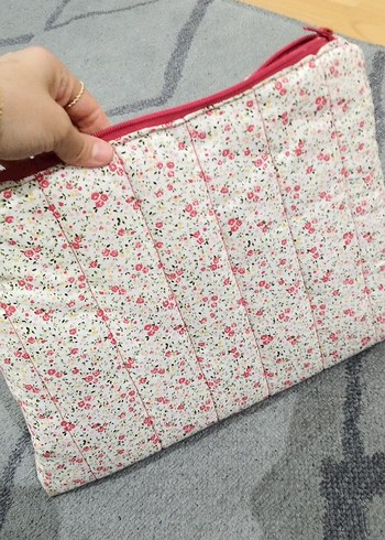 Fermuarlı Gri Kadın Laptop kitap Çantası - Görsel 2