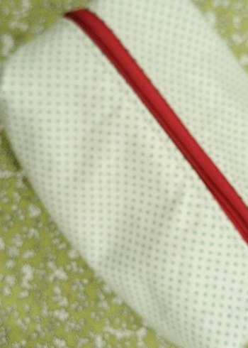 Yeşil Baskılı Kadın Makyaj Çantası - Görsel 2