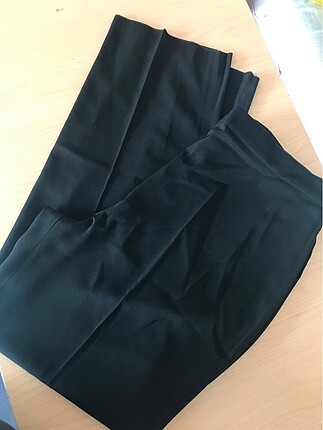 LC Waikiki Kadın siyah kumaş pantolon