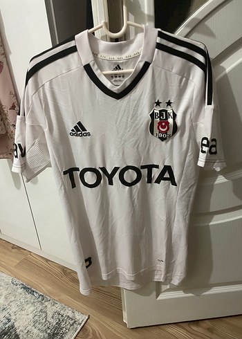 Adidas Beyaz Adidas BJK Baskılı forma