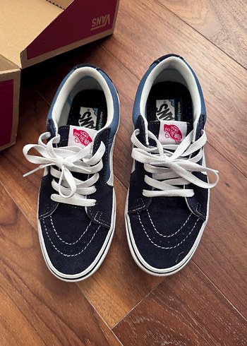 Kadın Lacivert Denim Spor Ayakkabı-vans