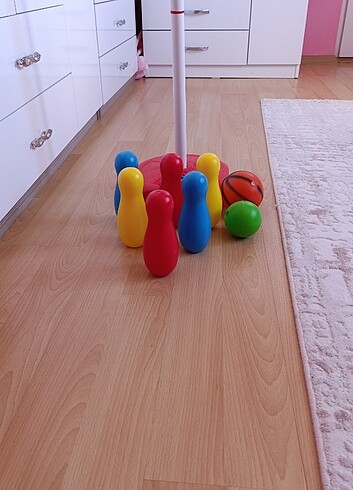 Diğer Basketbol potası ve bowling seti