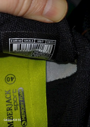 Turuncu Bağcıklı Erkek Spor Ayakkabı - Görsel 5