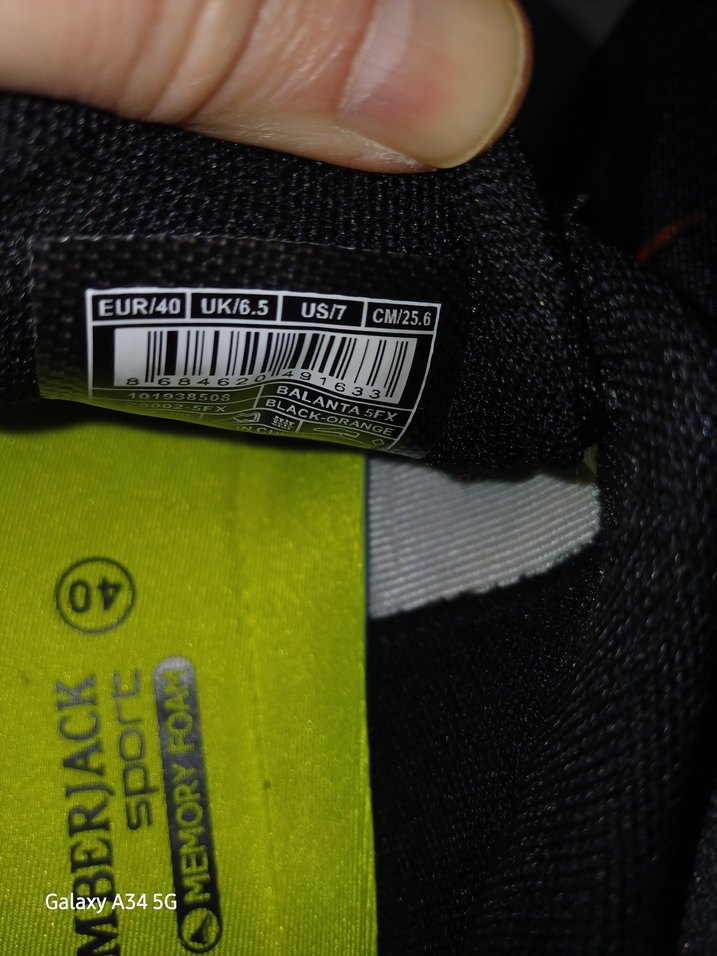 Turuncu Bağcıklı Erkek Spor Ayakkabı - Görsel 5