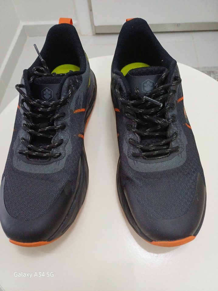 Turuncu Bağcıklı Erkek Spor Ayakkabı - Görsel 4