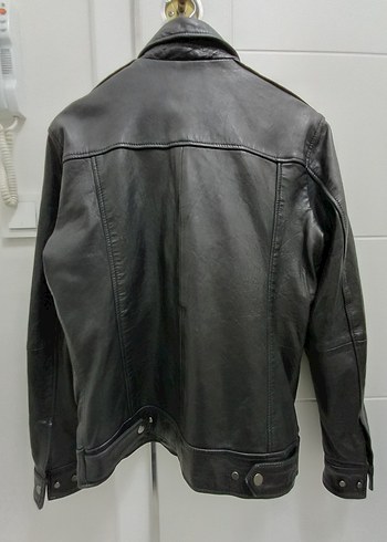 Orijinal Zara Erkek Deri Mont - Görsel 2