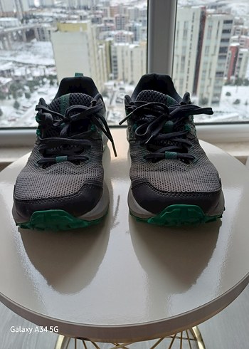 Gri Asic Outdoor Kadın Spor Ayakkabı - Görsel 5