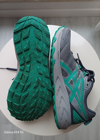 Gri Asic Outdoor Kadın Spor Ayakkabı - Görsel 3